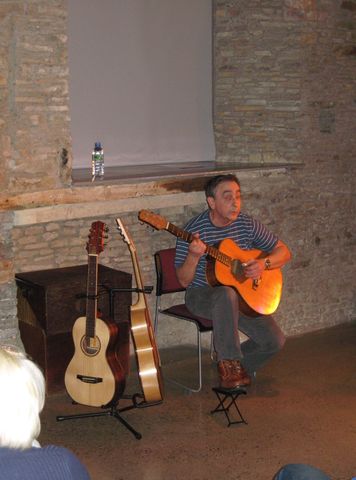 Dave Gibbon at the Tithe Barn